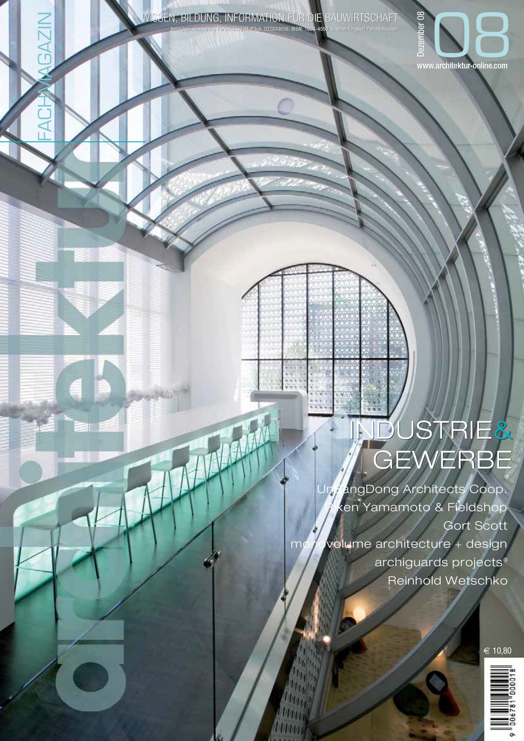 News, Presse, Architekturzeitschrift, Architekturmagazin, Zeitschriften Abonnements, Publikation, Architektur Artikel, Architektur Publikation; Architektur + Design monovolume studio; monovolume Bozen; Architektur Südtirol; Architekturstudio Bozen; monovolume architects