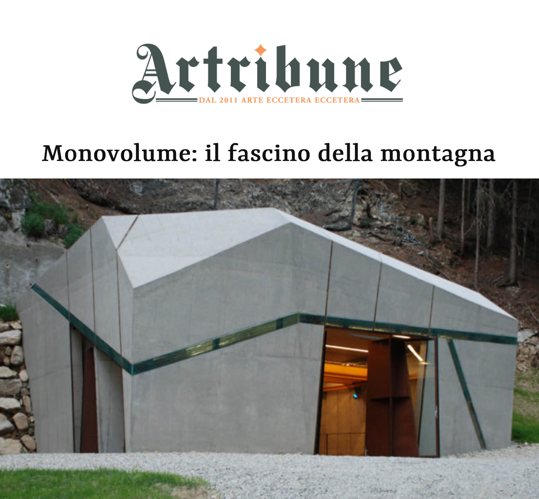 News, Presse, Artikel, Architektur Publikation; Presse; studio monovolume architecture + design; monovolume Bozen; Architektur Südtirol; studio architecture bozen; monovolume Architekten