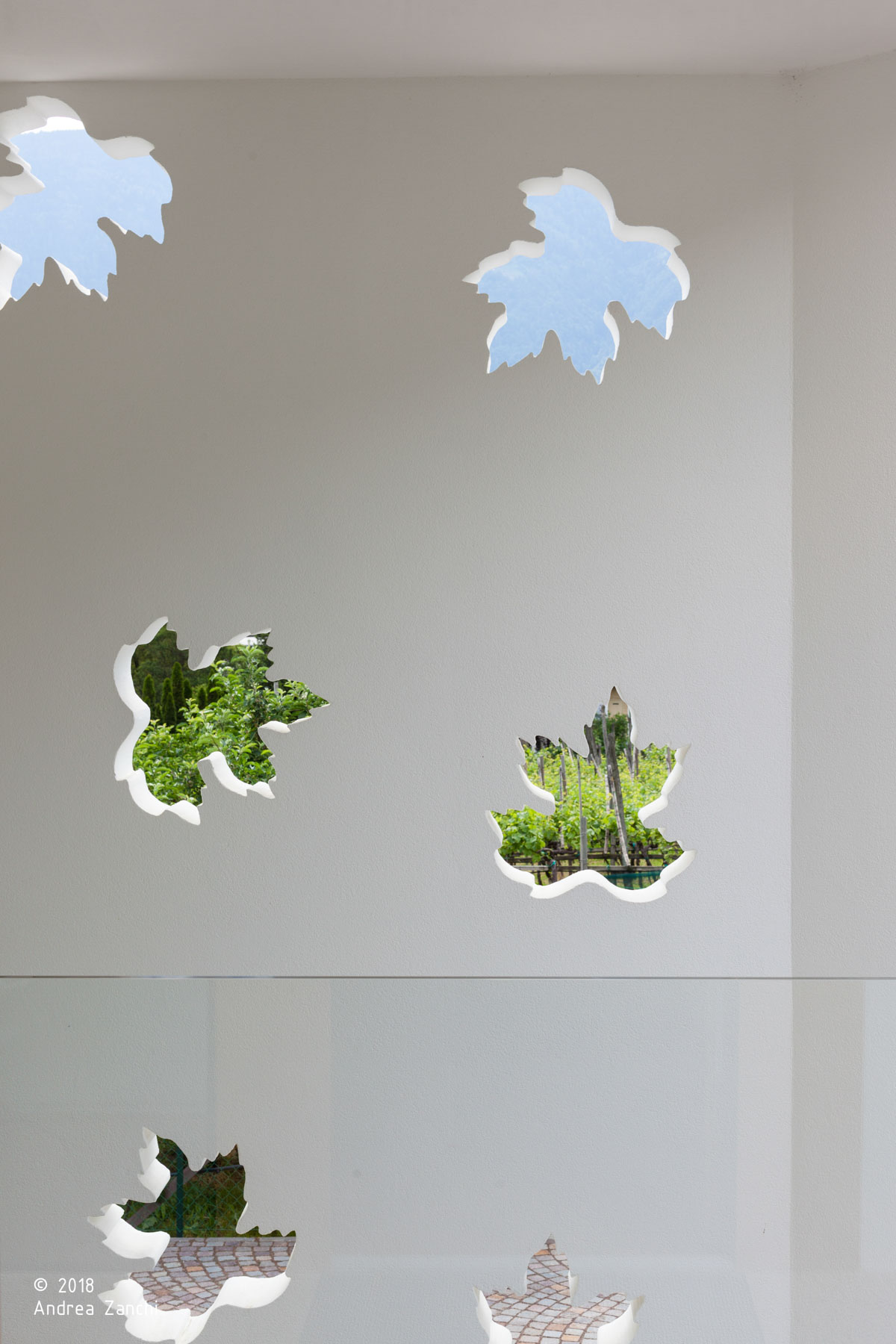 Casa T; Appiano; Alto Adige; progetto residenziale; Architettura & Paesaggio; Villa di lusso; Interior Design; Villa unifamiliare; Facciata; Piscina lusso; Giardino; privacy giardino privato; Natura; architettura contemporanea; monovolume architecture + design; architettura Alto Adige; monovolume architetti