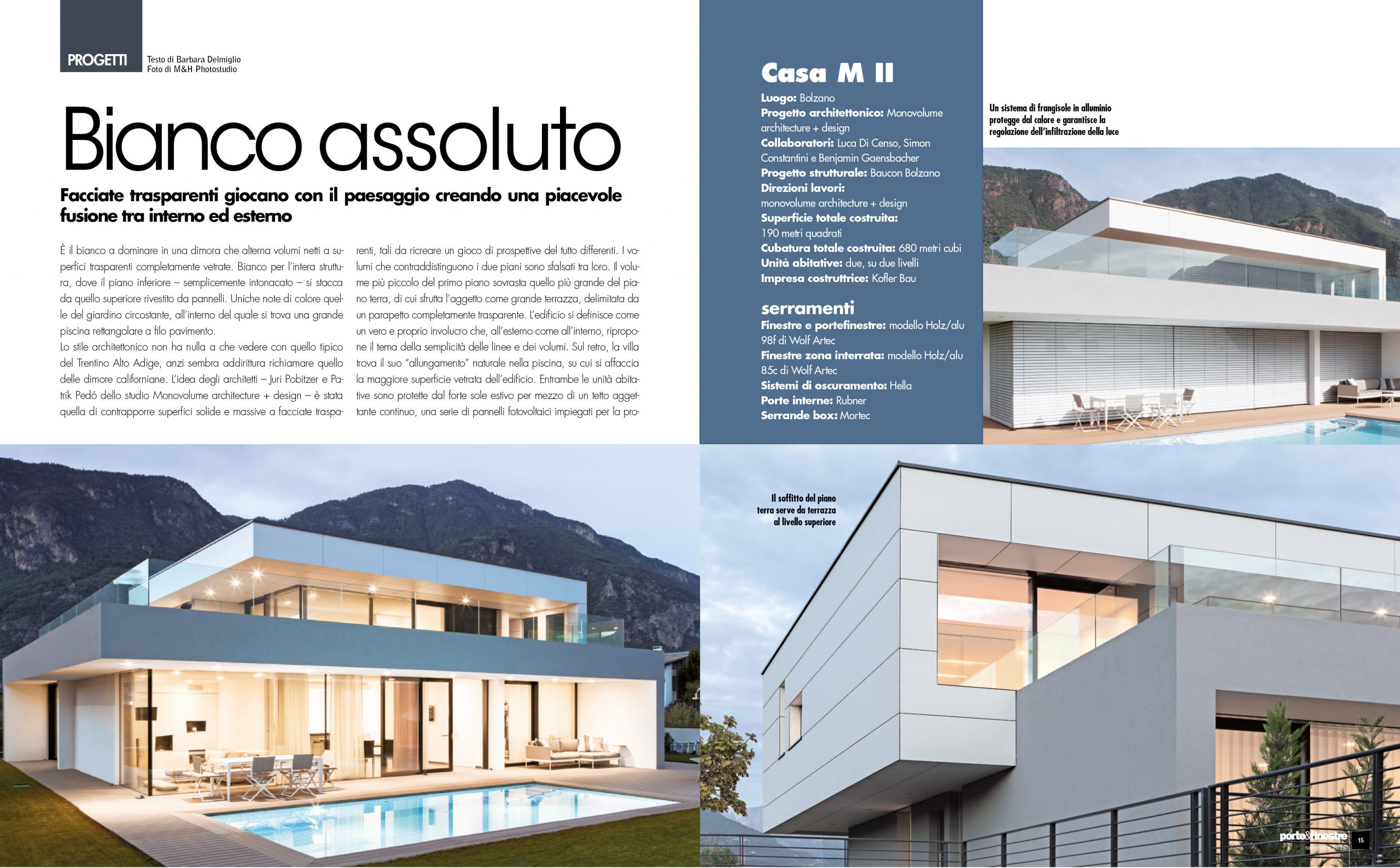 News, Press, magazine architettura, rivista architettura, abbonamenti riviste, pubblicazione, articolo architettura, pubblicazione di architettura; studio monovolume architecture + design; monovolume Bolzano; architettura Alto Adige; studio architettura bolzano; monovolume architetti