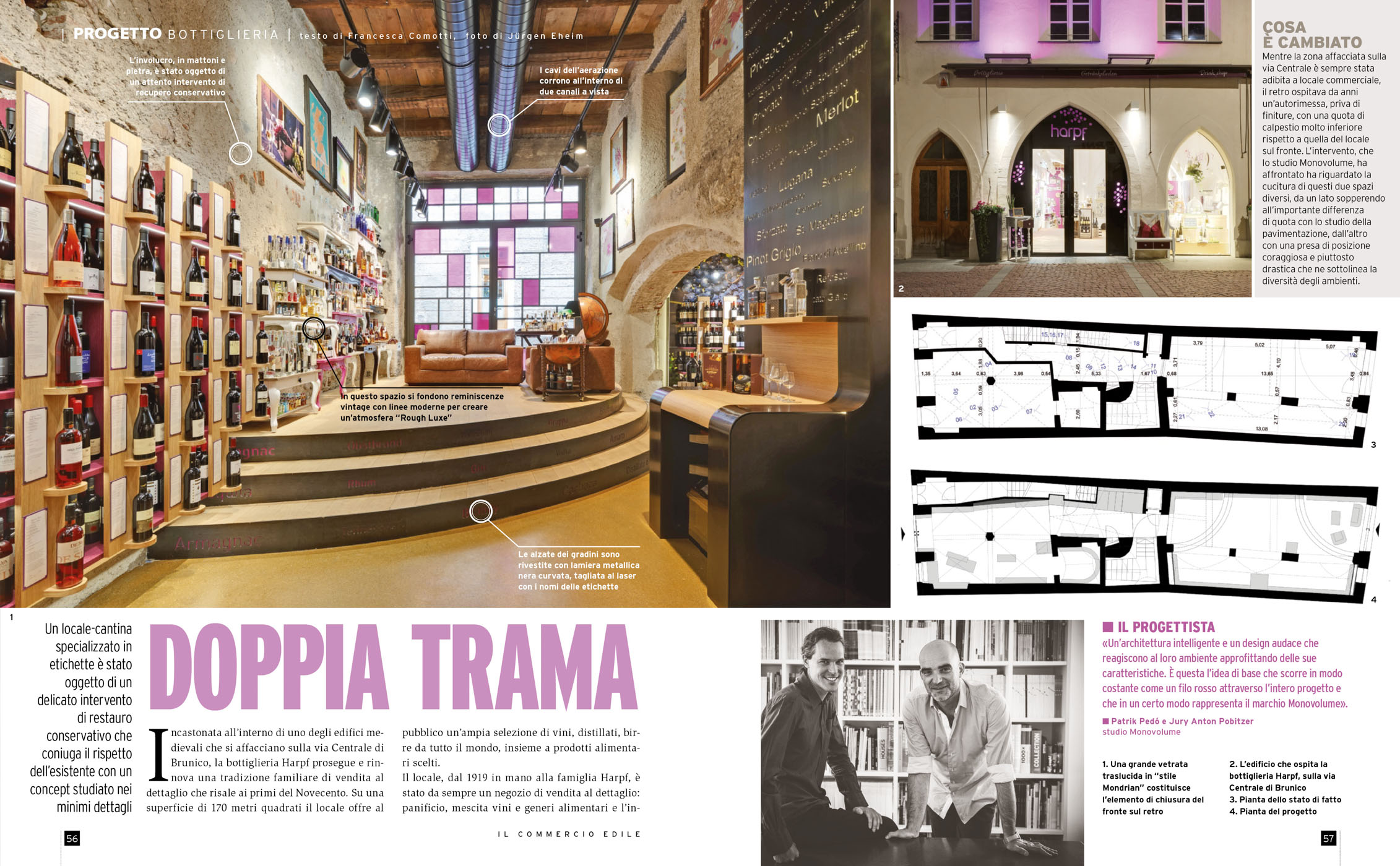 News, Press, magazine architettura, rivista architettura, abbonamenti riviste, pubblicazione, articolo architettura, pubblicazione di architettura; studio monovolume architecture + design; monovolume Bolzano; architettura Alto Adige; studio architettura bolzano; monovolume architetti