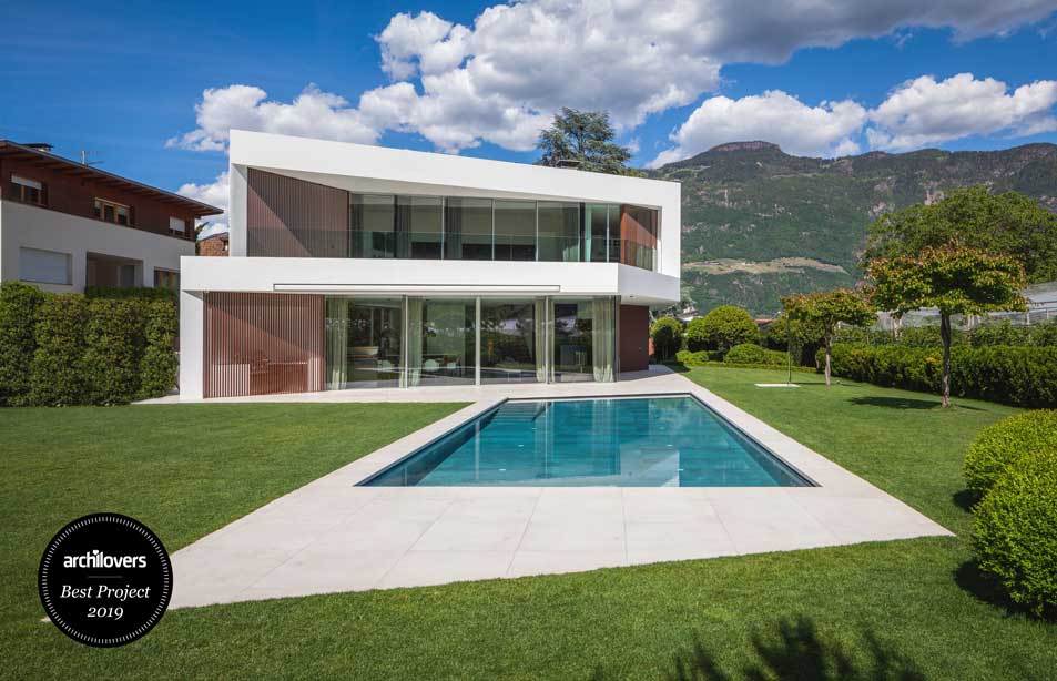 Premio architettura; Casa G; archilovers; Vincitore; Best Project 2019; studio monovolume architecture + design; monovolume Bolzano; architettura Alto Adige; studio architettura Bolzano; monovolume architetti