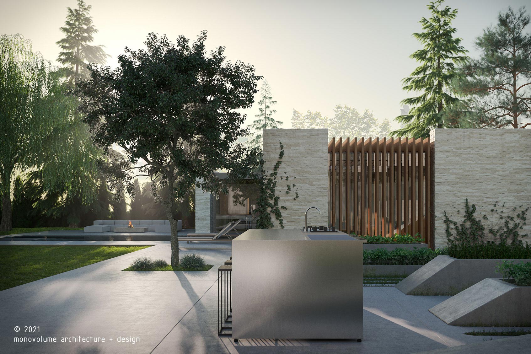 Casa F; Germania; Villa moderna; progetto residenziale; Villa; Casa di lusso; Casa Unifamiliare; Giardino Privato; Lusso ; architettura contemporanea; monovolume architecture + design; architettura Alto Adige; monovolume architetti