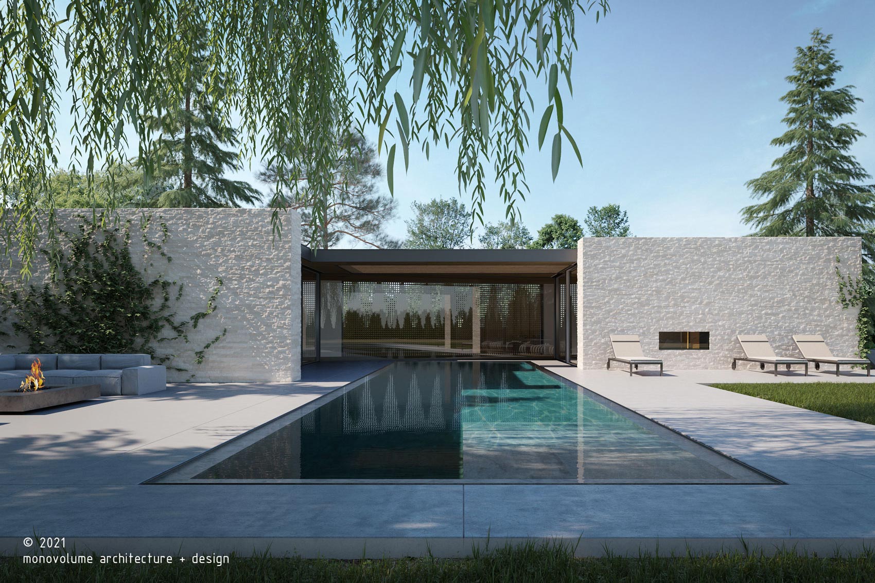 Casa F; Germania; Villa moderna; progetto residenziale; Villa; Casa di lusso; Casa Unifamiliare; Giardino Privato; Lusso ; architettura contemporanea; monovolume architecture + design; architettura Alto Adige; monovolume architetti