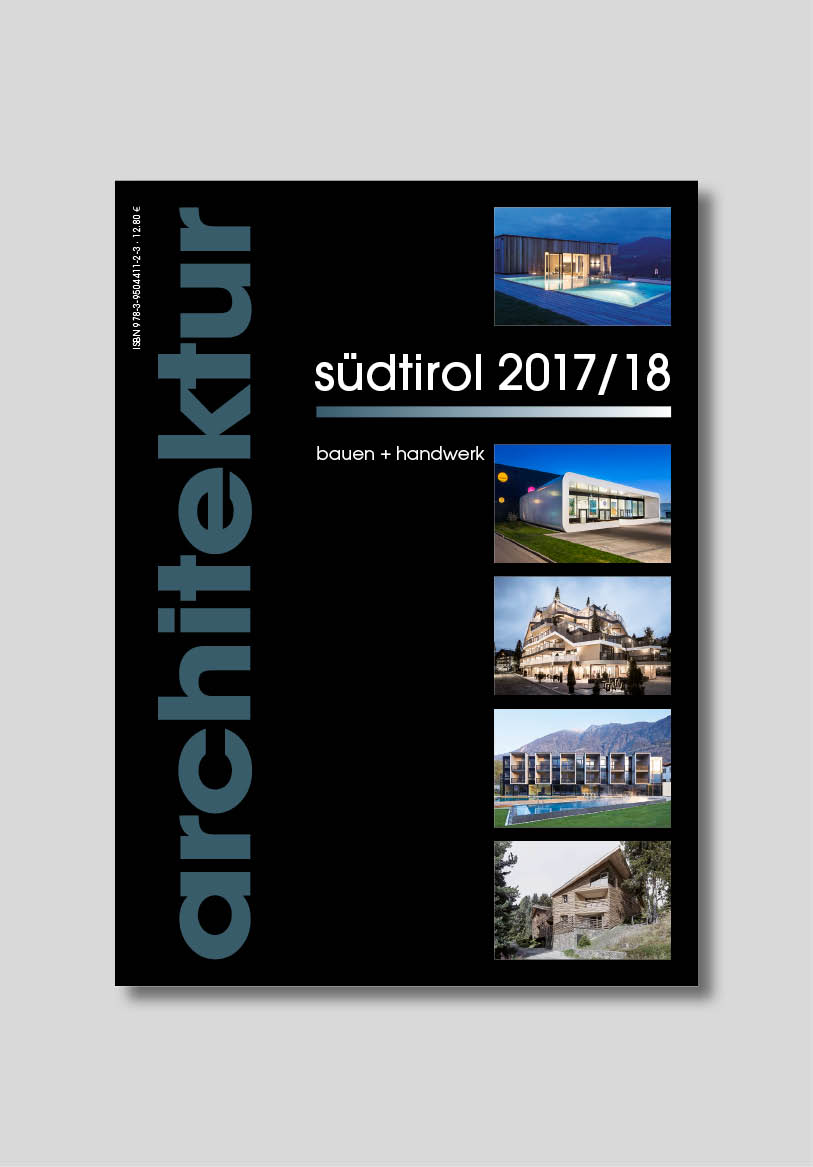 Presse, Architekturzeitschrift, Architekturmagazin, Zeitschriften Abonnements, Publikation, Cover, Architektur Publikation; studio monovolume architecture + design; monovolume Bozen; Architektur Südtirol; studio architecture bozen; monovolume architects