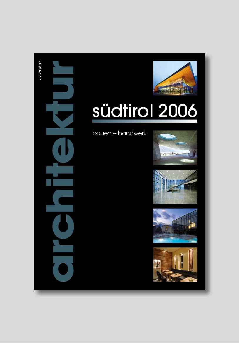 Presse, Architekturzeitschrift, Architekturmagazin, Zeitschriften Abonnements, Publikation, Cover, Architektur Publikation; studio monovolume architecture + design; monovolume Bozen; Architektur Südtirol; studio architecture bozen; monovolume architects