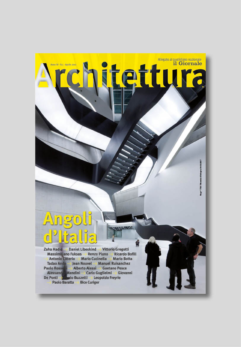 Presse, Architekturzeitschrift, Architekturmagazin, Zeitschriften Abonnements, Publikation, Cover, Architektur Publikation; studio monovolume architecture + design; monovolume Bozen; Architektur Südtirol; studio architecture bozen; monovolume architects