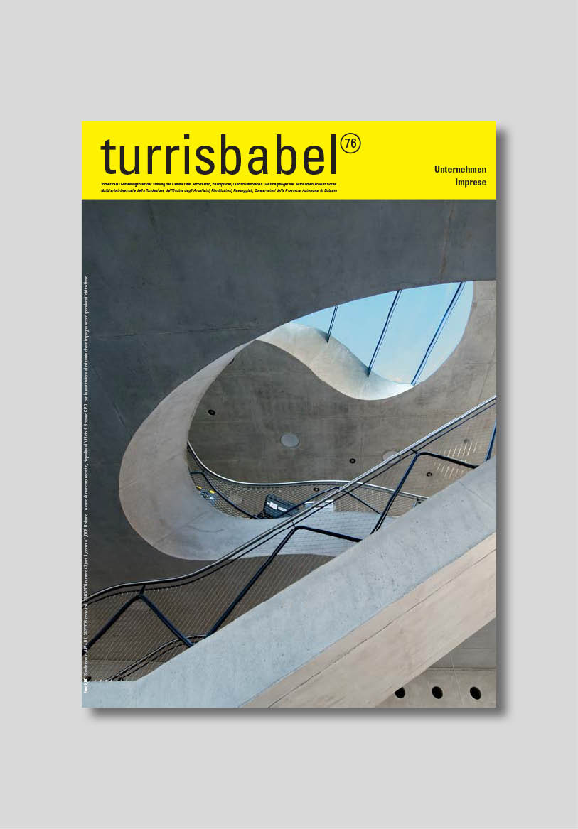 Presse, Architekturzeitschrift, Architekturmagazin, Zeitschriften Abonnements, Publikation, Cover, Architektur Publikation; studio monovolume architecture + design; monovolume Bozen; Architektur Südtirol; studio architecture bozen; monovolume architects