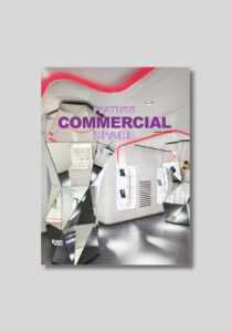 Feature Commercial Space, Presse, Publikation, Cover, Architektur Publikation; studio monovolume architecture + design; monovolume Bozen; Architektur Südtirol; studio architecture bozen; monovolume Architekten