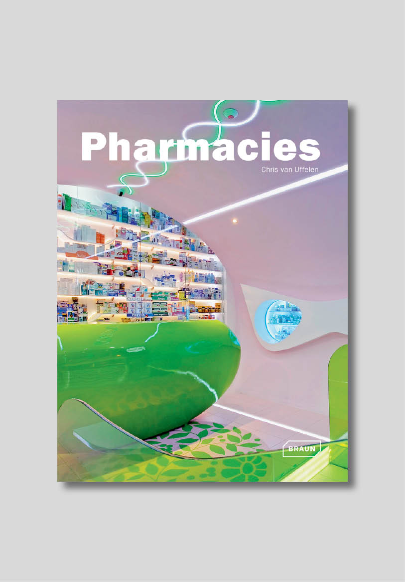 Apotheken Pharmacies, Presse, Publikation, Cover, Architektur Publikation; studio monovolume architecture + design; monovolume Bozen; Architektur Südtirol; studio architecture bozen; monovolume Architekten