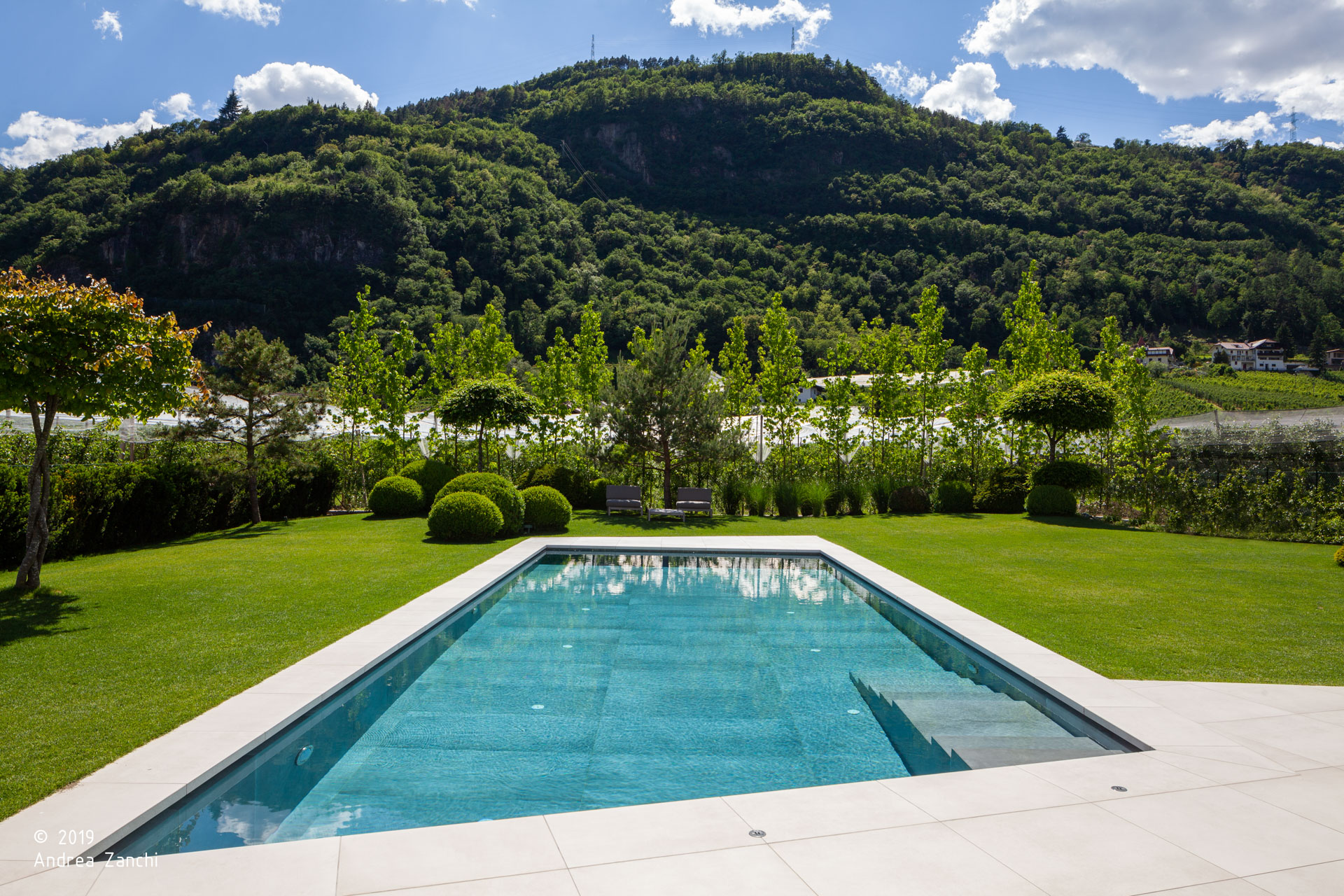 House G; Lana; South Tyrol; Architecture & Landscape; Nature; Villa; Luxury House; Pool; contemporary architecture; studio monovolume architecture + design; monovolume Bolzano; architecture South Tyrol; architecture studio Bolzano; monovolume architects