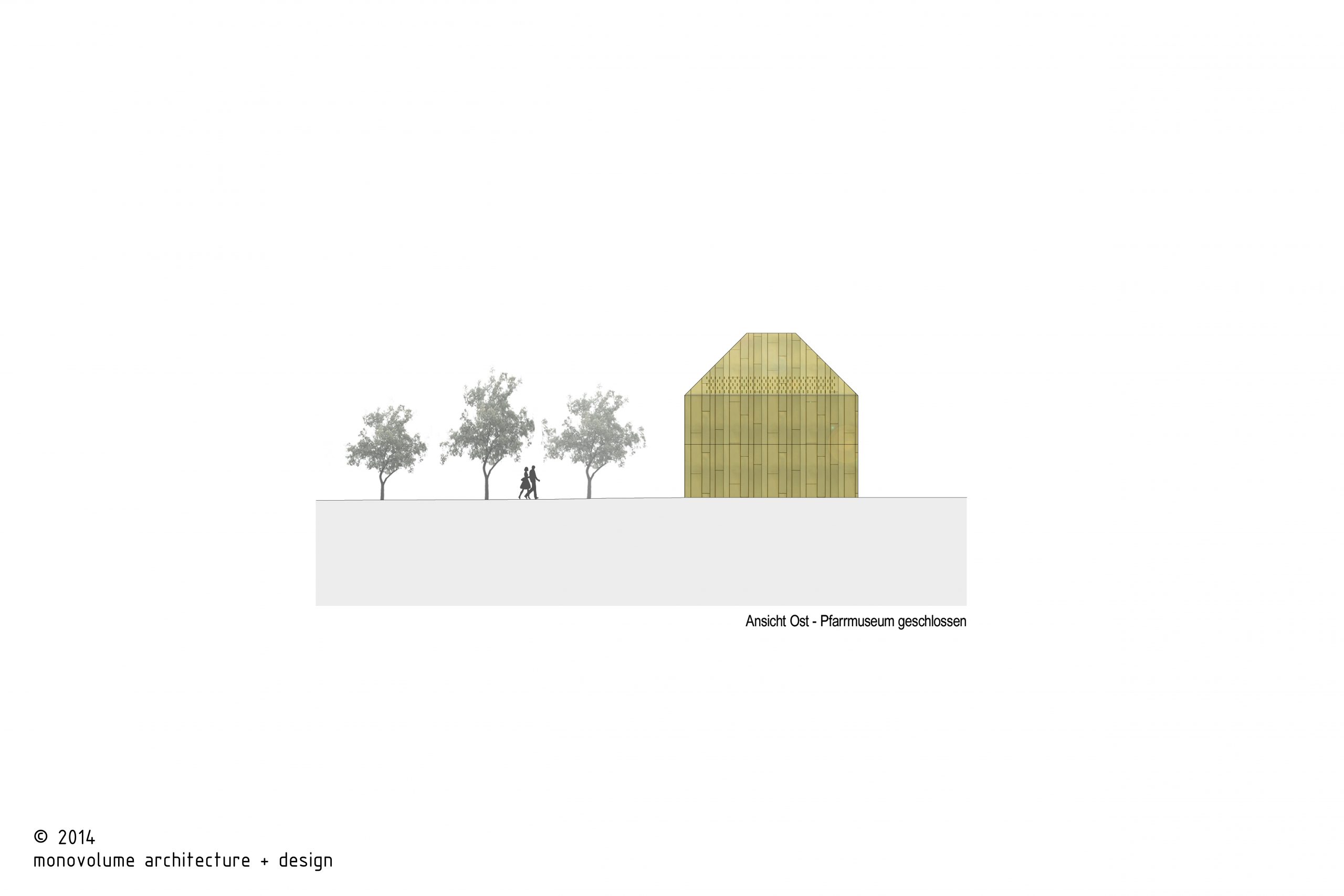 Sede Parrocchiale Campo Tures; Alto Adige, Italia, architettura tradizionale; architettura religiosa; centro parrocchiale; architettura sacra; monovolume architecture + design; architettura Alto Adige; architettura moderna; monovolume architetti