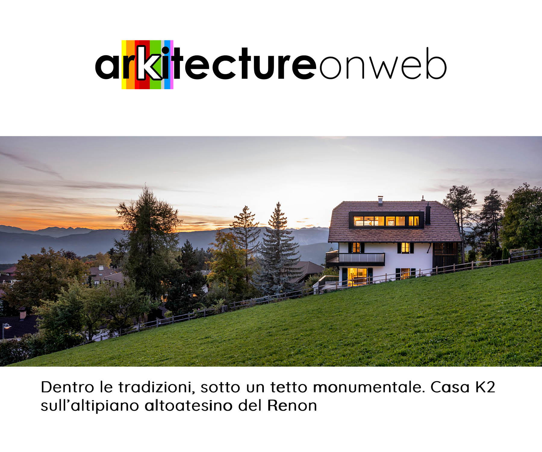 News, Press, publication, online article, editorial, online architecture, digital subscription, contemporary architecture magazines, architecture publication; studio monovolume architecture + design; monovolume Bolzano; architecture South Tyrol; studio architecture bolzano; monovolume architects